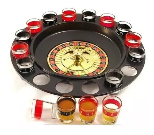 Juego Para Beber Licor Ruleta 16 Copas